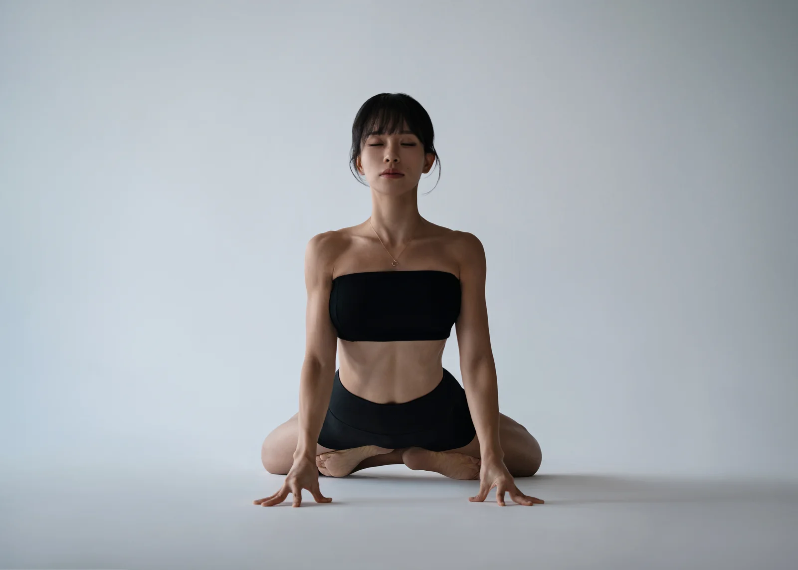옥혜라 원장의 수련 모습
